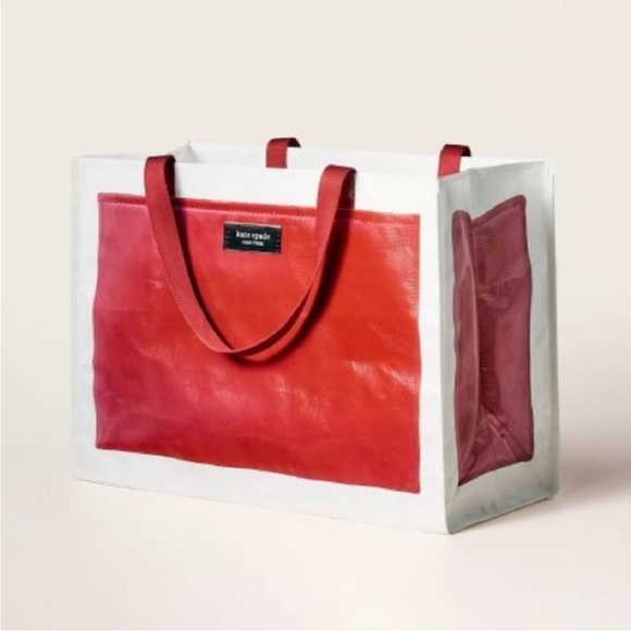 New kate spade x Target Large Red Tote Bag - Picture 1 of 4